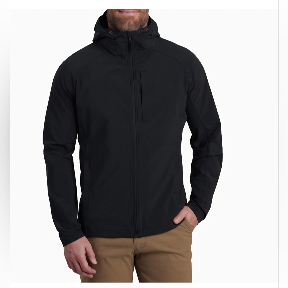 NWOT Black Kuhl TRANSCENDR® softshell hoody XXL